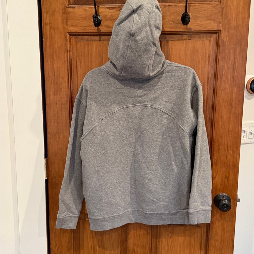 Lululemon all yours hoodie , heathered core medium grey, size 10 - Picture 3 of 5